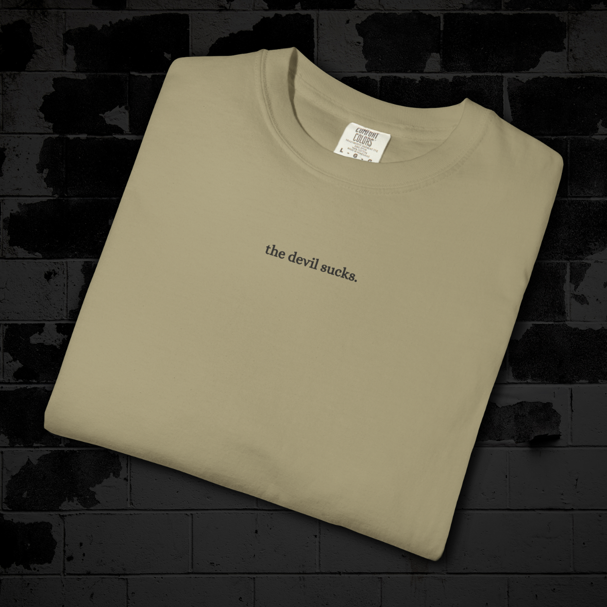 "The Devil Sucks" Streetwear Tee