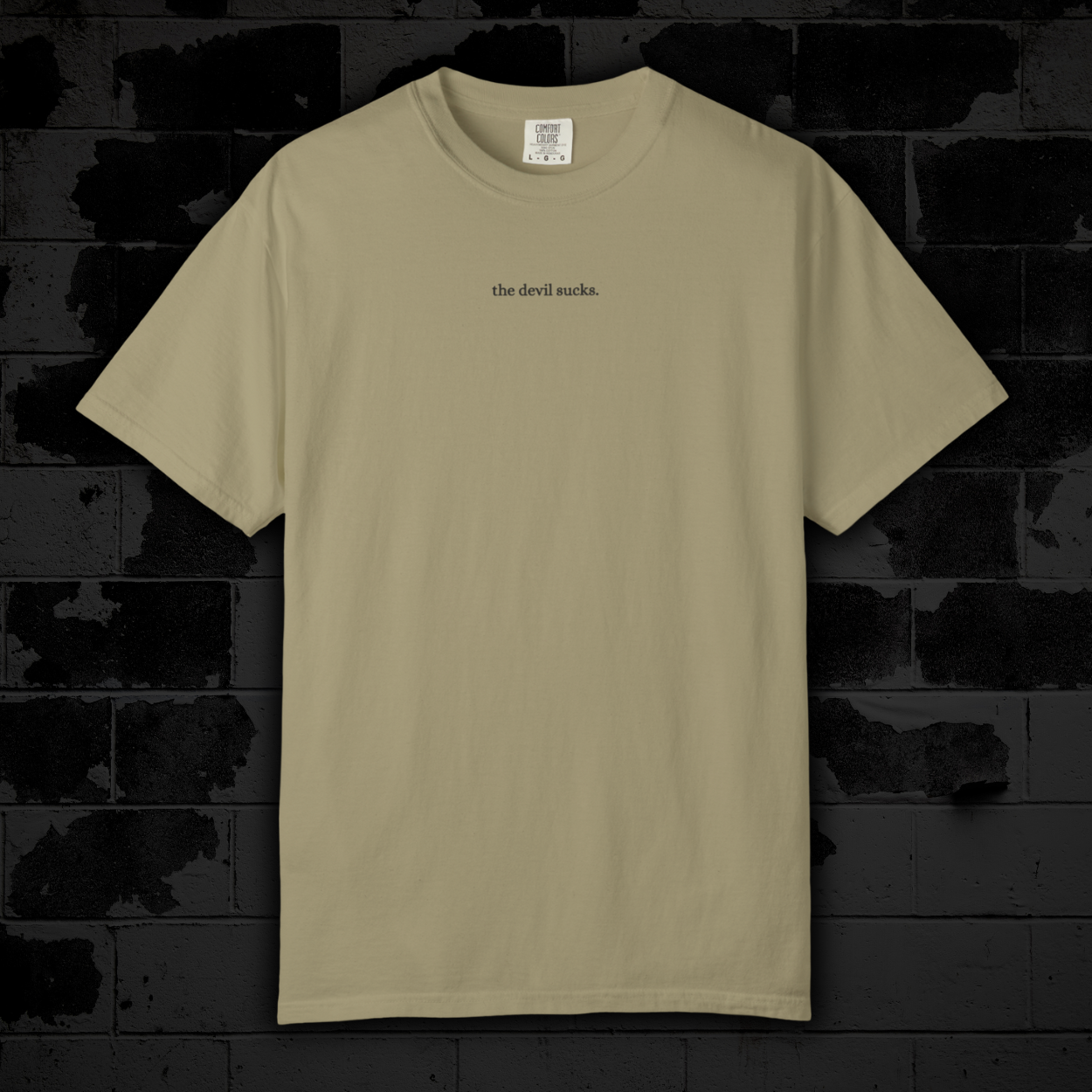 "The Devil Sucks" Streetwear Tee