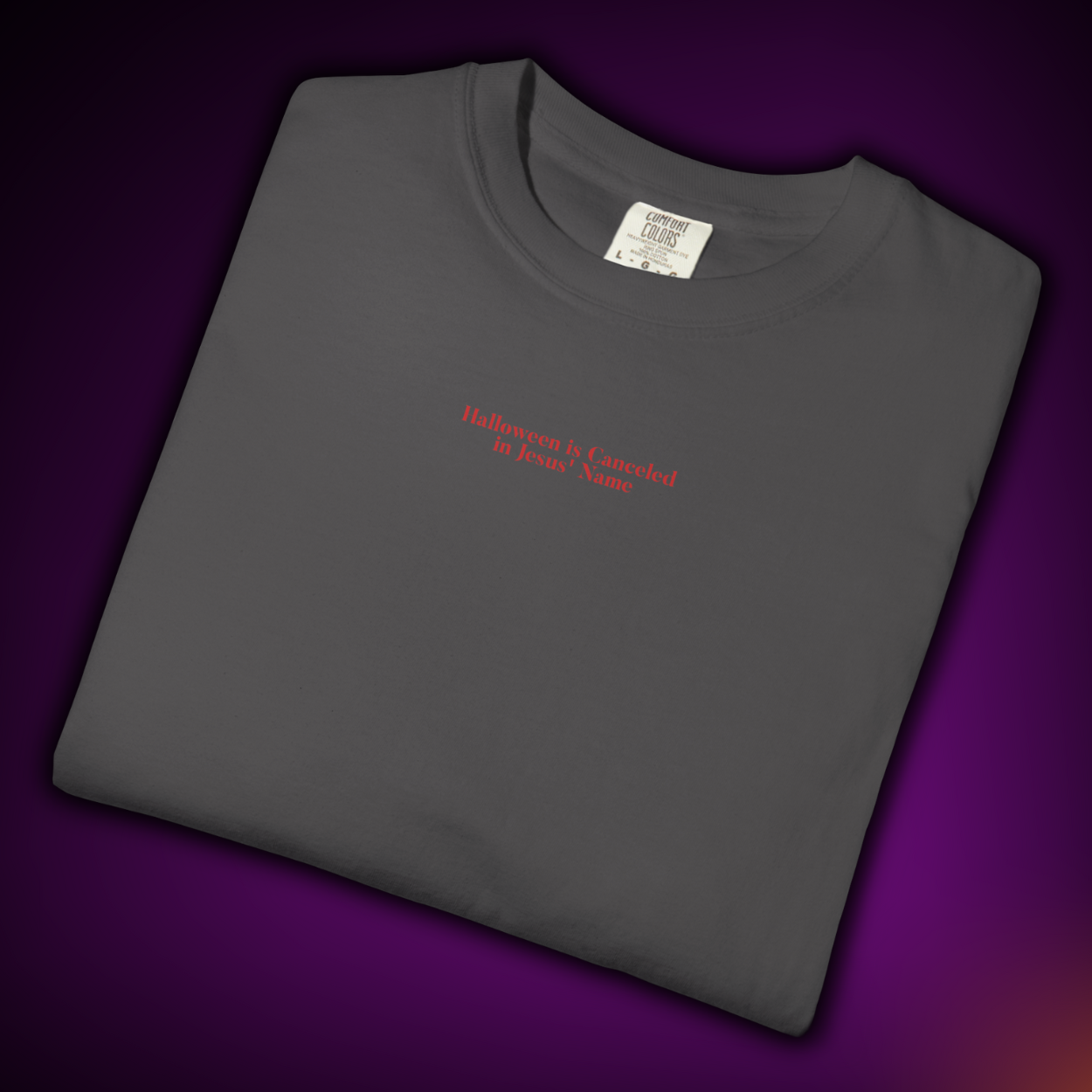 "Halloween is Canceled in Jesus' Name" Streetwear tee