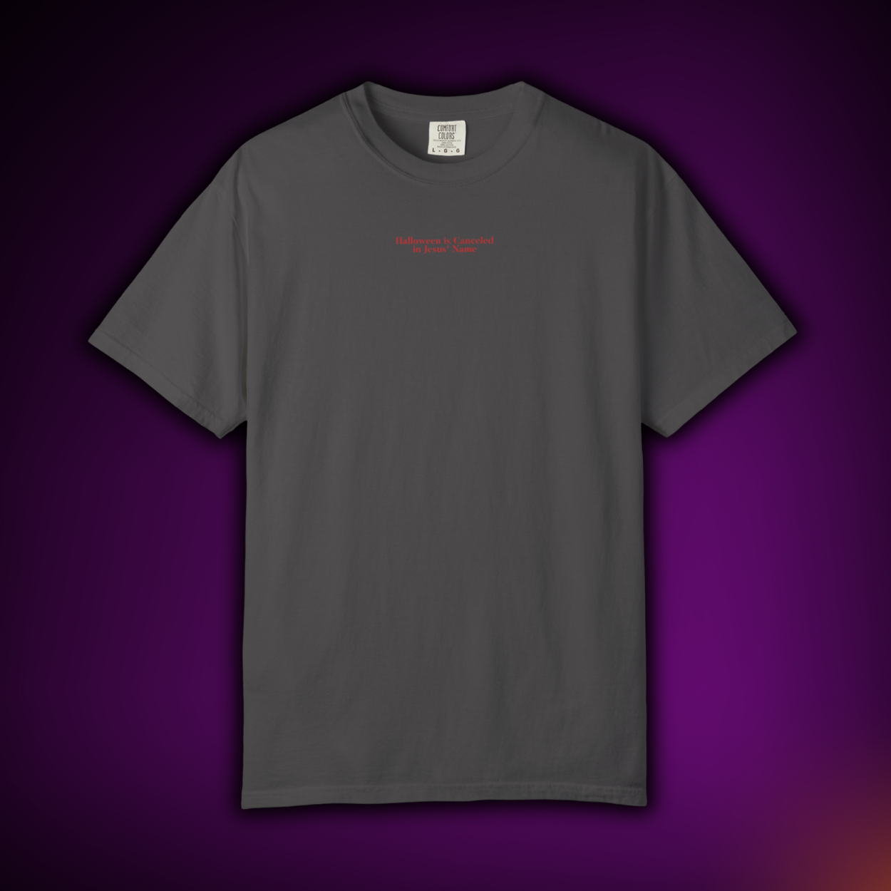 "Halloween is Canceled in Jesus' Name" Streetwear tee