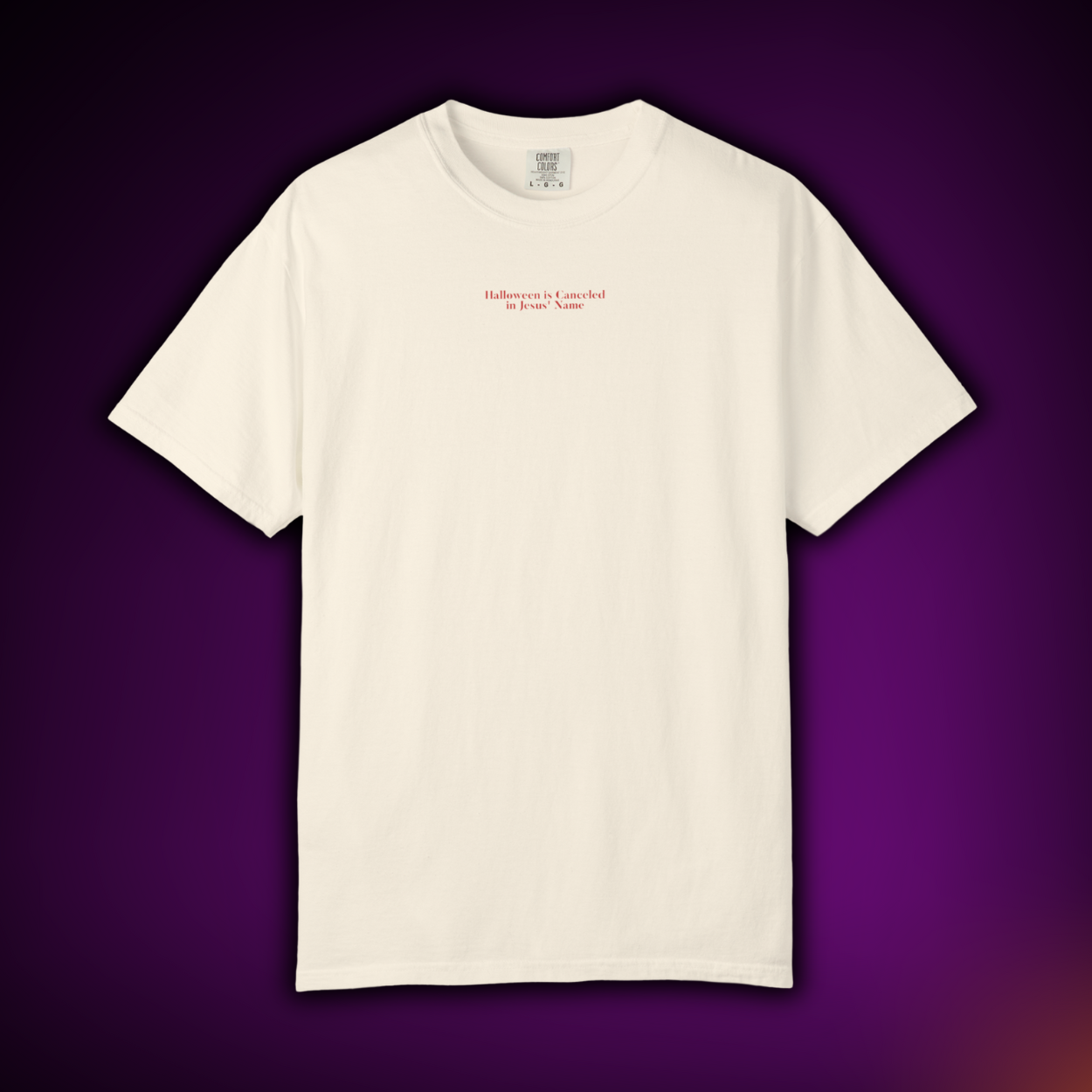 "Halloween is Canceled in Jesus' Name" Streetwear tee