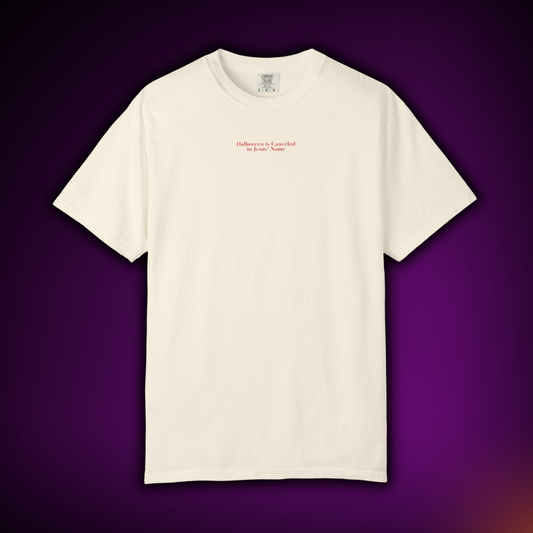 "Halloween is Canceled in Jesus' Name" Streetwear tee