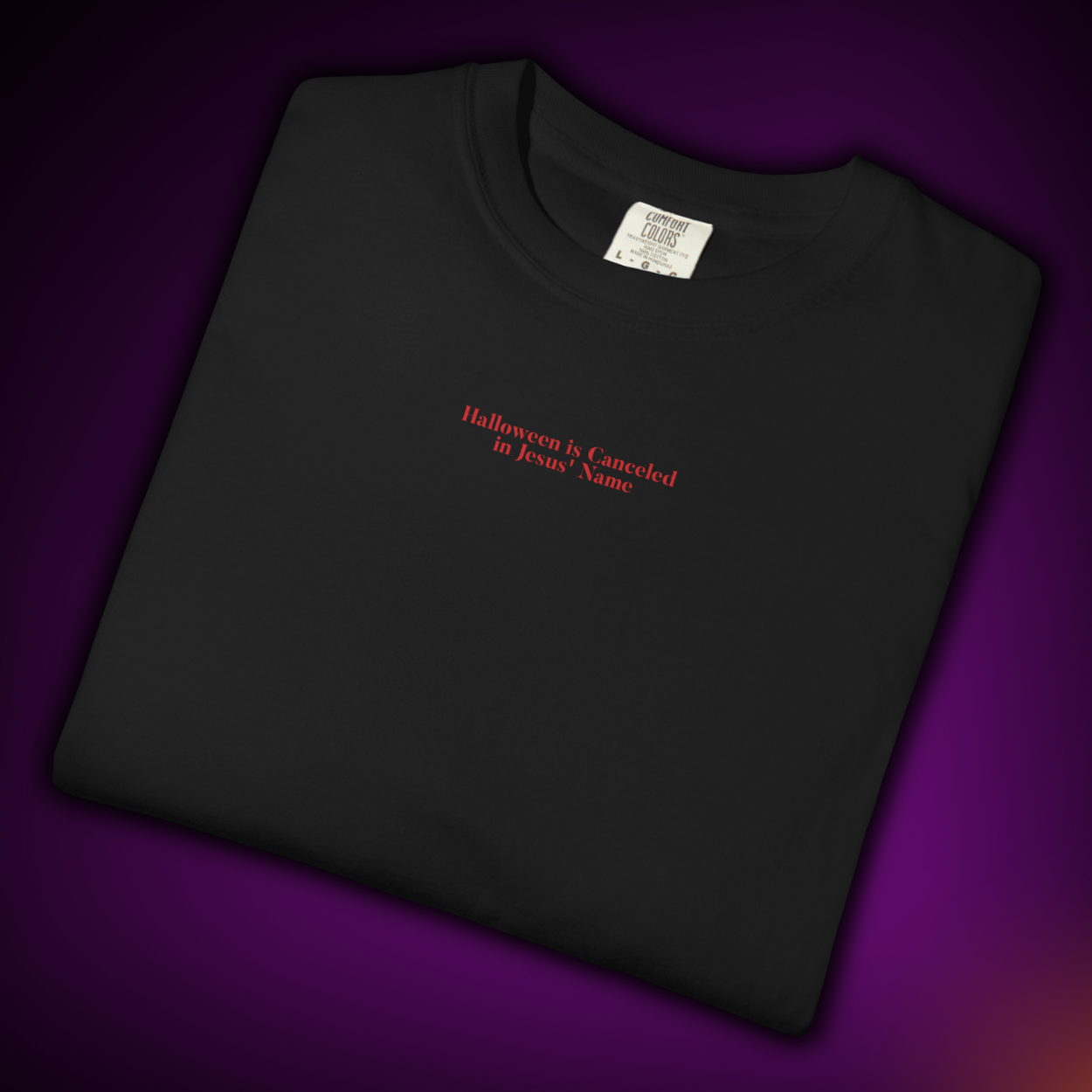 "Halloween is Canceled in Jesus' Name" Streetwear tee