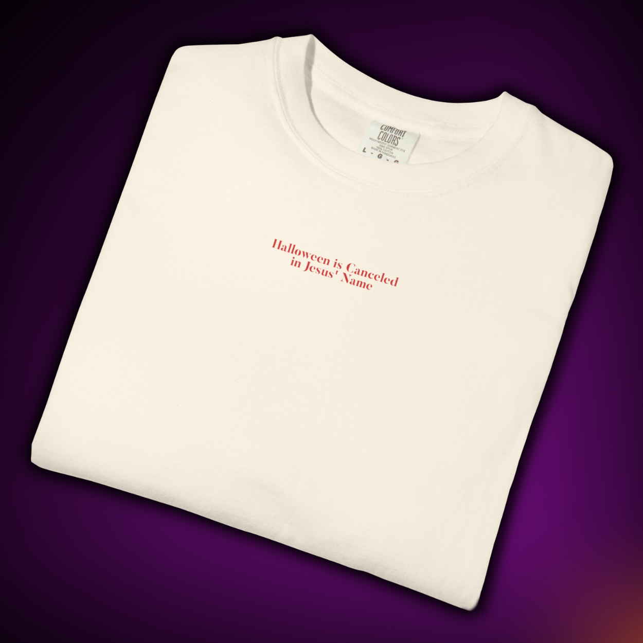 "Halloween is Canceled in Jesus' Name" Streetwear tee