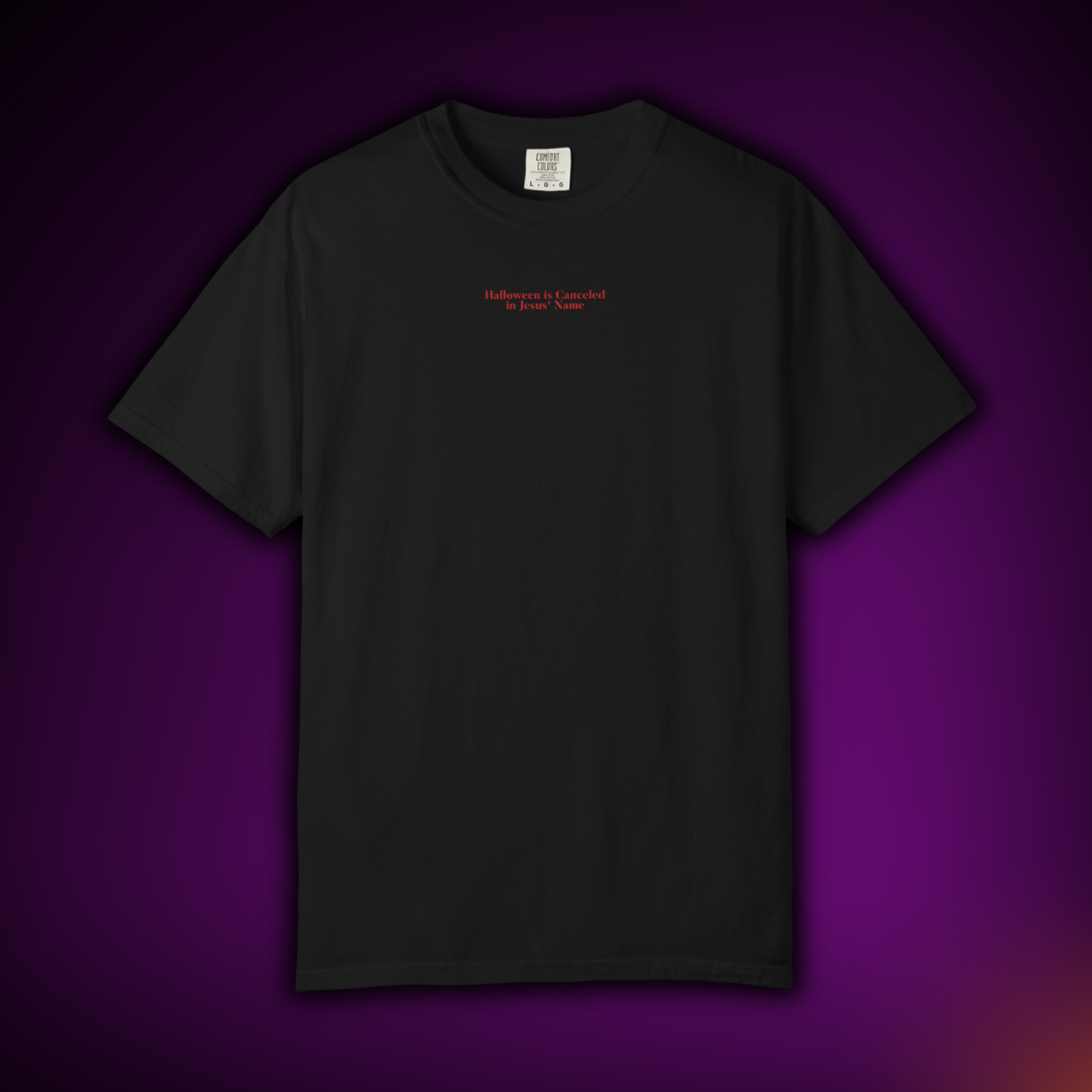 "Halloween is Canceled in Jesus' Name" Streetwear tee