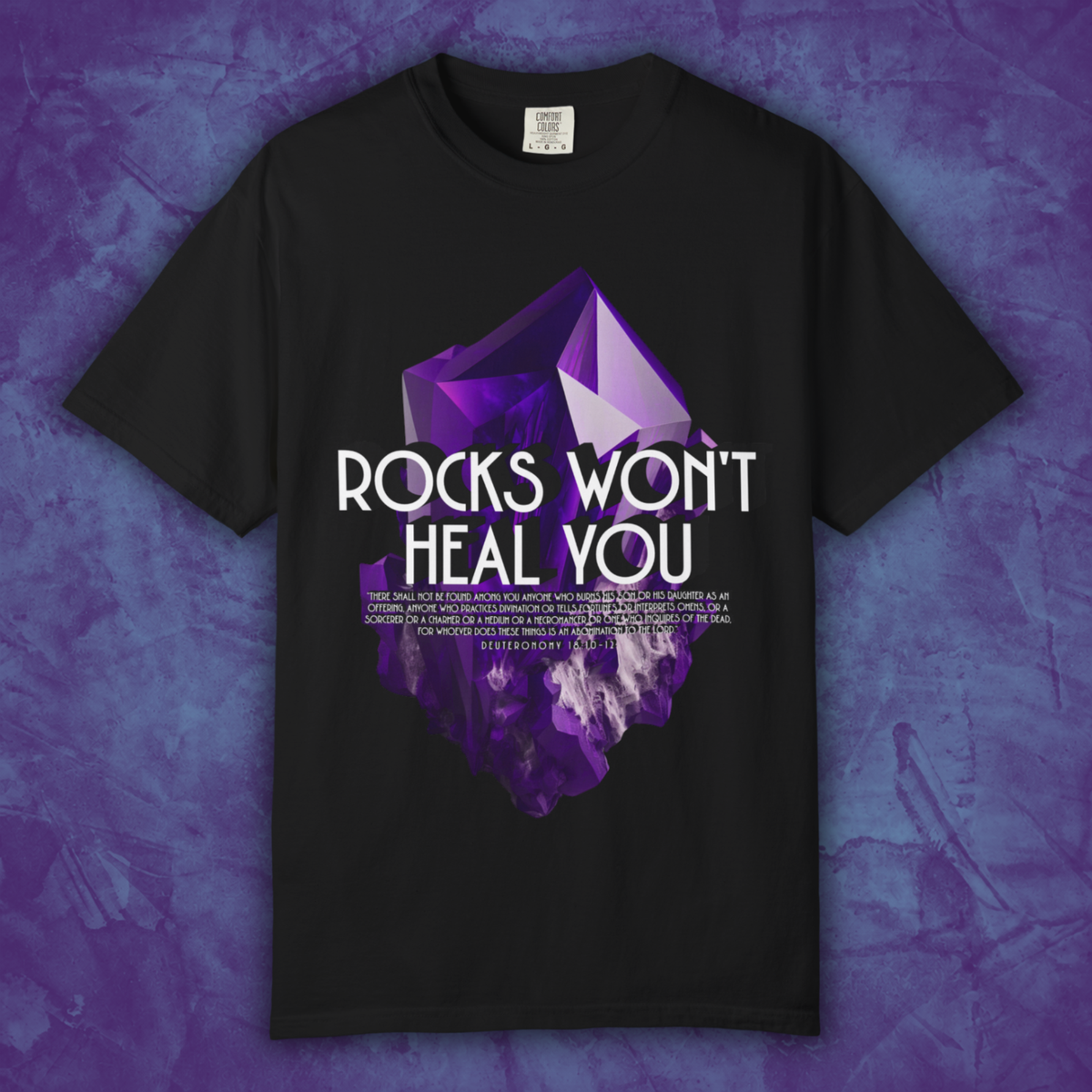 ROCKS WON'T HEAL YOU