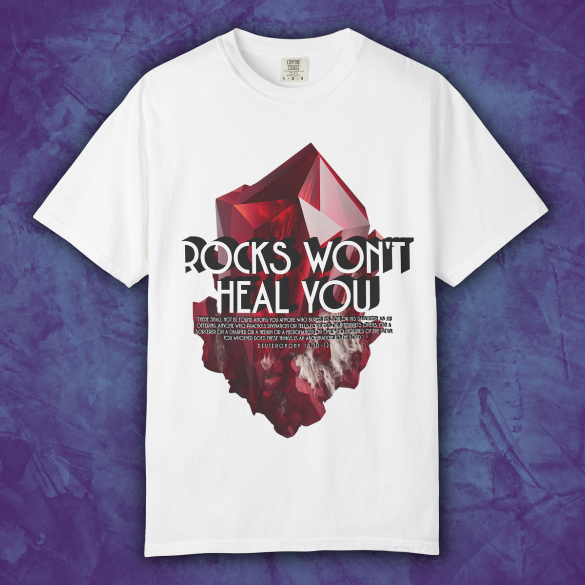 ROCKS WON'T HEAL YOU